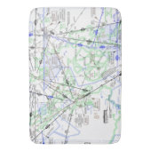 Tapis De Bain Graphique aéronautique (devant Vertical)
