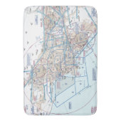 Tapis De Bain Graphique aéronautique (devant Vertical)