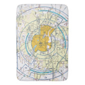 Tapis De Bain Graphique aéronautique (devant Vertical)