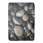 Tapis De Bain Graphique Pierres lissées (devant Vertical)