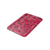 Tapis De Bain Graphique rose Art Nouveau Rennie Macintosh (Angle)