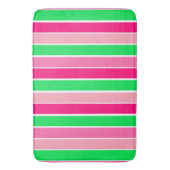 Tapis De Bain Gras roses et vertes (devant Vertical)