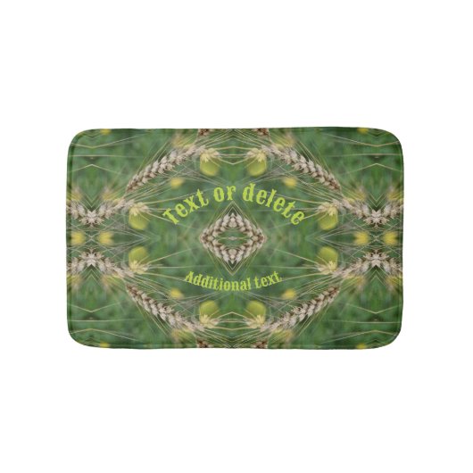 Tapis De Bain Grass été séché Personnalisé (Devant)