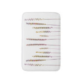 Tapis De Bain Grasses colorées (Devant (Vertical))