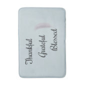 Tapis De Bain Gratuit Grateful Angel Feather Dusty Bleu (Devant (Vertical))