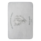 Tapis De Bain Gray Conc Coque de bain mat (devant Vertical)