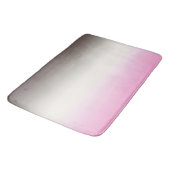Tapis De Bain Gray rose ombre (Angle)