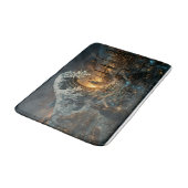 Tapis De Bain Great Plastic Trash Wave - Steampunk Bath Mat (Angle)