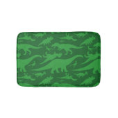 Tapis De Bain Green Dinosaur Pattern  (Devant)