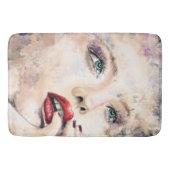 Tapis De Bain Green Eyed Jolie femme Bath Mat (Devant)