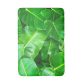 Tapis De Bain Green feuille Palm Leaf feuillage tropical jungle (Devant (Vertical))