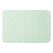 Tapis De Bain Green Polka (Devant)