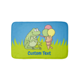 Tapis De Bain Grenouille à crème glacée
