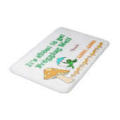 Tapis De Bain Grenouille Champignons Ribbit Salle de bain Mat de (Angle)