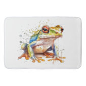 Tapis De Bain Grenouille d'or azur (Devant)