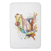 Tapis De Bain Grenouille d'or azur (devant Vertical)