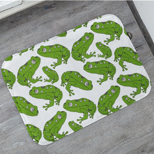 Tapis De Bain Grenouille verte