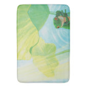 Tapis De Bain Grenouille verte sous Pad Lily (devant Vertical)