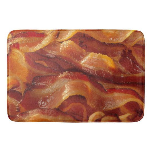 Tapis De Bain Grésillement des bandes de lard (Devant)