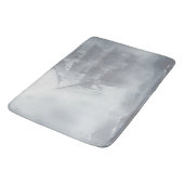 Tapis De Bain Grey, Gris Fog Pirate Navire Retraite (Angle)