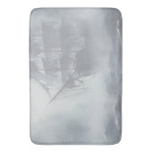 Tapis De Bain Grey, Gris Fog Pirate Navire Retraite (devant Vertical)