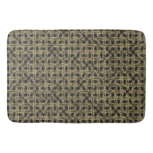 Tapis De Bain Griffure dorée Glamour Moderne Élégant Unique