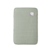 Tapis De Bain Grille de la surface du chalet Purple Script Flora (Devant (Vertical))