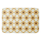 Tapis De Bain Grille Fleur Jaune (Devant)