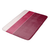 Tapis De Bain Grille rose moderne (Angle)