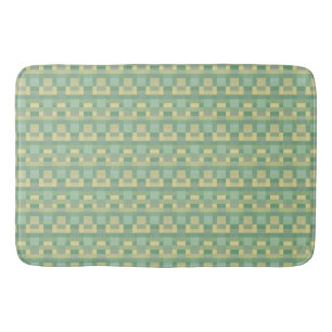 Tapis De Bain Grille verte souple