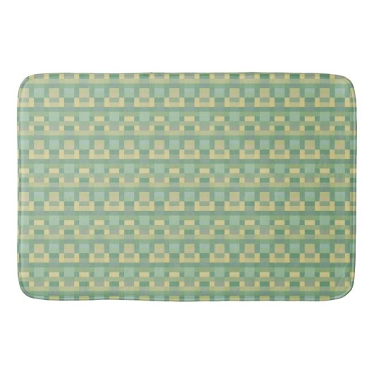 Tapis De Bain Grille verte souple (Devant)