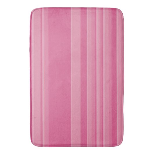Tapis De Bain Grilles complexes en rose (devant Vertical)