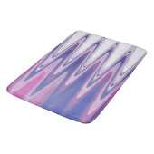 Tapis De Bain gris bleu Fuchsia (Angle)