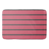 Tapis De Bain Gris et rose (Devant)
