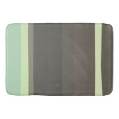 Tapis De Bain Gris et vert Abstrait (Devant)
