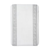 Tapis De Bain Gris Grecian Frieze Design (Devant (Vertical))