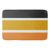 Tapis De Bain Gris jaune et orange (Devant)