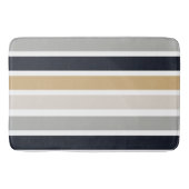 Tapis De Bain Gris, noir et tan (Devant)