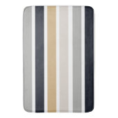 Tapis De Bain Gris, noir et tan (devant Vertical)
