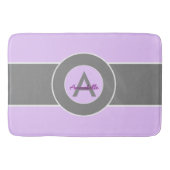 Tapis De Bain Gris pourpre clair (Devant)