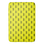 Tapis De Bain Gros Allover Jaune Grosse Mat De Bain (devant Vertical)