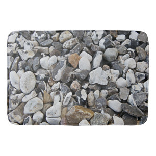 Tapis De Bain Gros morceaux du gravier et de la pierre
