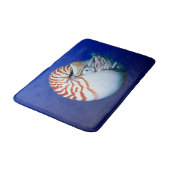 Tapis De Bain Gros plan de nautile à chambre (Angle)