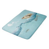 Tapis De Bain Gros poissons dans l'eau (Angle)