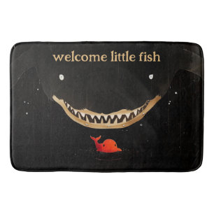 Tapis De Bain Gros requin foncé