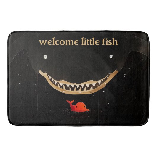Tapis De Bain Gros requin foncé (Devant)