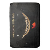 Tapis De Bain Gros requin foncé (devant Vertical)