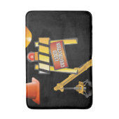 Tapis De Bain grotte homme en construction salle de bain (Devant (Vertical))