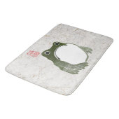 Tapis De Bain Grumpy Grenouille japonaise crapaud 19ème siècle (Angle)