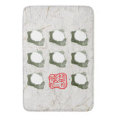 Tapis De Bain Grumpy Grenouille japonaise crapaud 19ème siècle (devant Vertical)